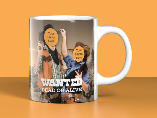 Cowgirl and Cowboy Couple's Mug