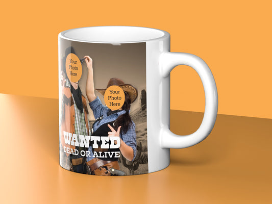 Cowgirl and Cowboy Couple's Mug