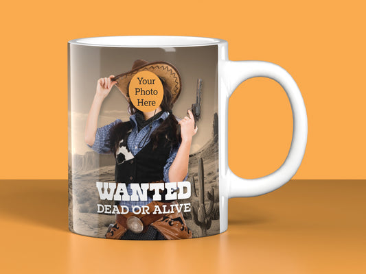 Cowgirl Mug - Customizable