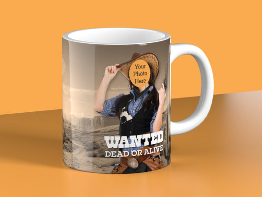 Cowgirl Mug - Customizable