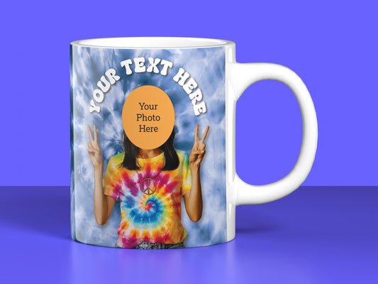 Groovy Custom Hippie Mug