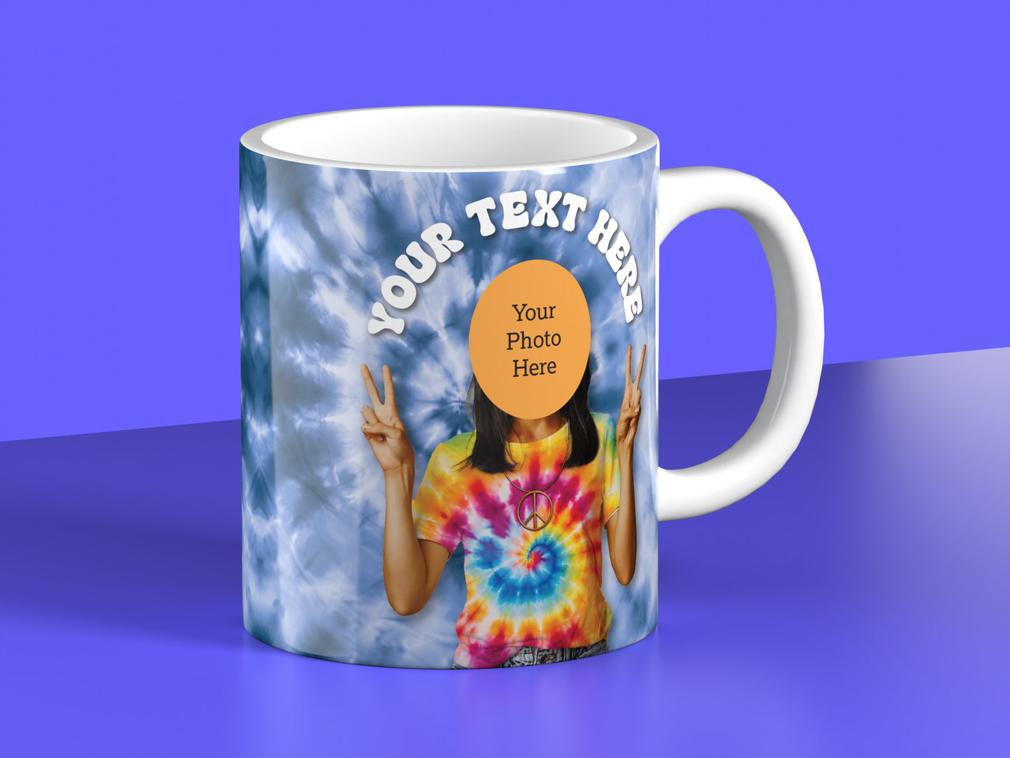 Groovy Custom Hippie Mug