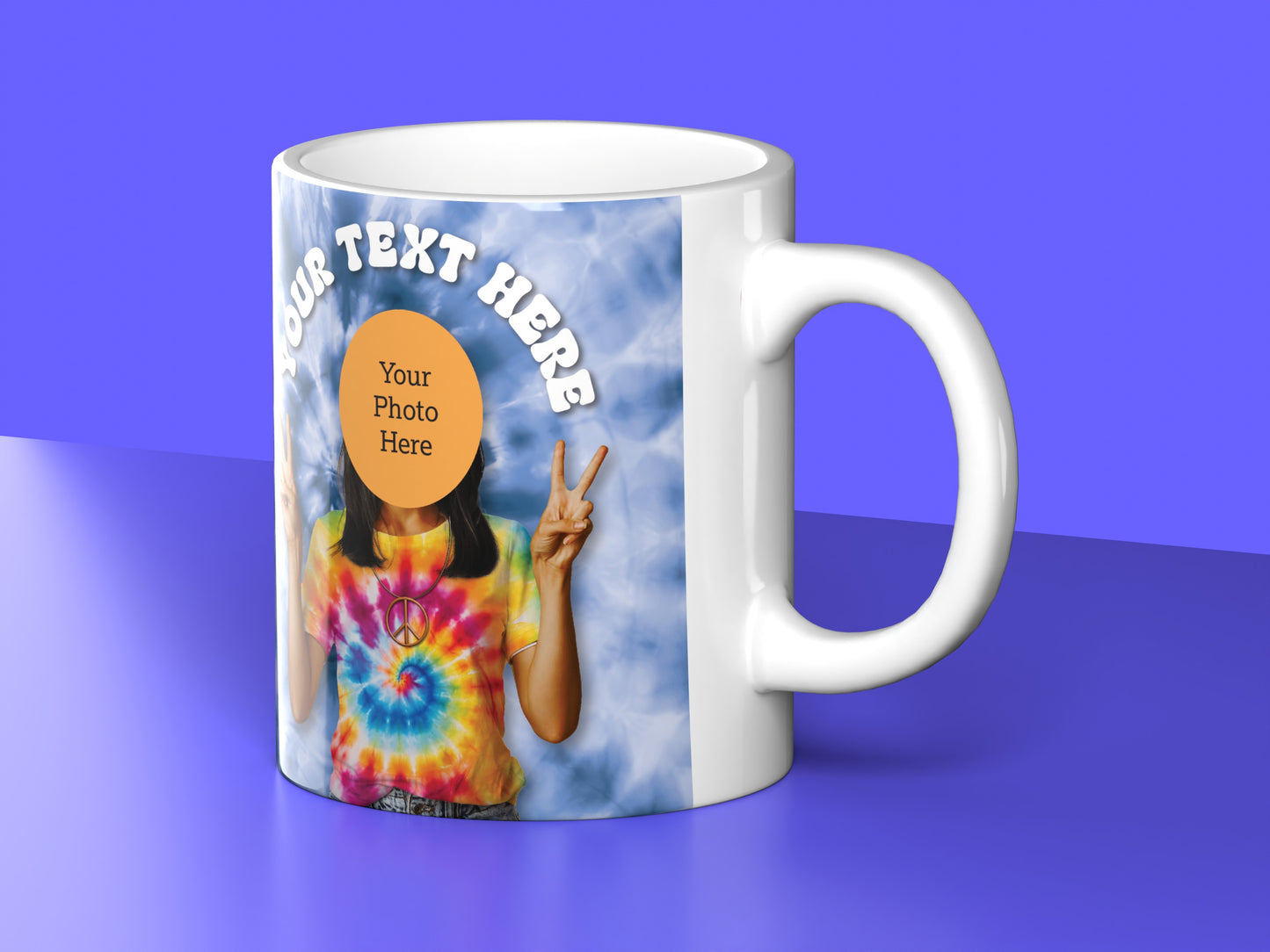Groovy Custom Hippie Mug